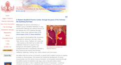 Desktop Screenshot of dharmafellowship.org